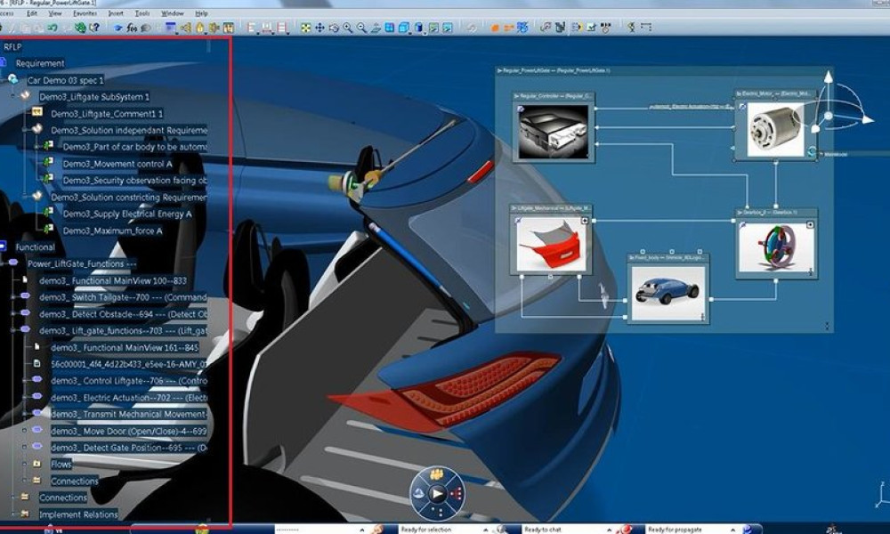 Specification-tree-of-the-CATIA-V6-RFLP-structure