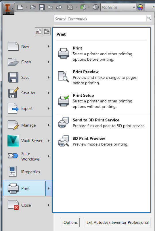 Inventor 3D exportieren